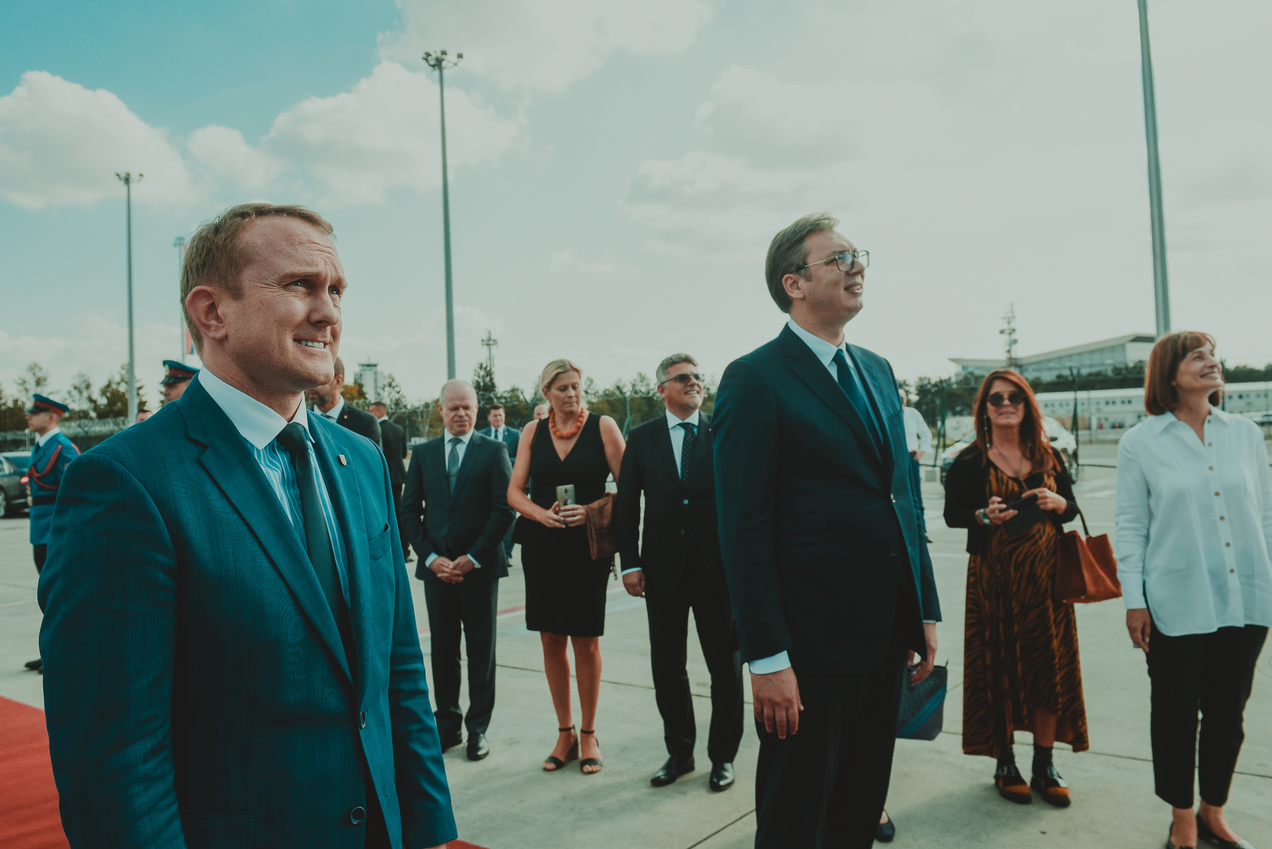 Státní návštěva Srbské republiky, J. E. Aleksandar Vučić, Bělehrad, září 2019
